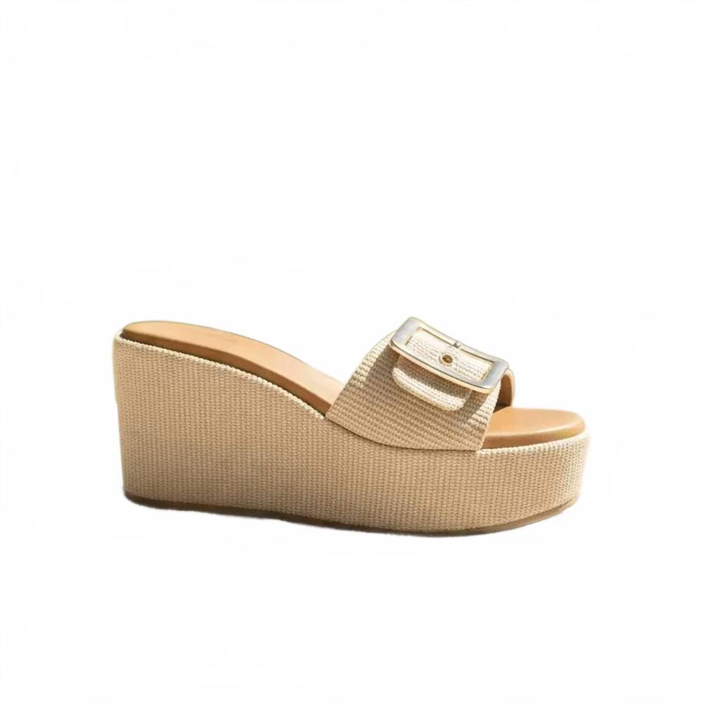 NEW DOLCE VITA women's jillian wedge sandal in cream